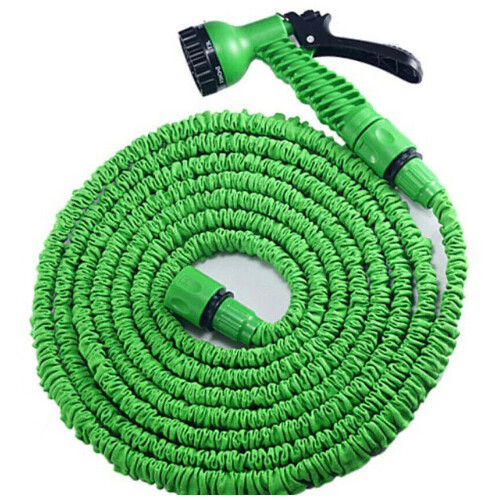 (75FT) Heavy Duty Expandable Garden & Carwash Magic Hose Pipe Spray Gun