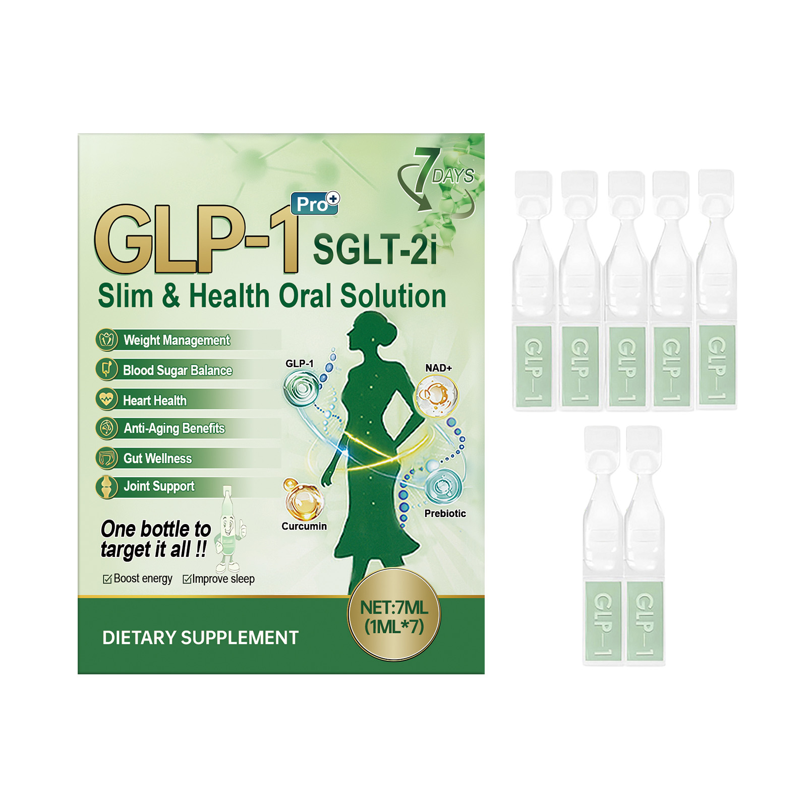 Health Solution Oral Liquld Body Slimming Restores Body Curve Farewell to Fat Body Shaping Oral Solution Daily Dietary Supplement for Body Contouring & Wellness