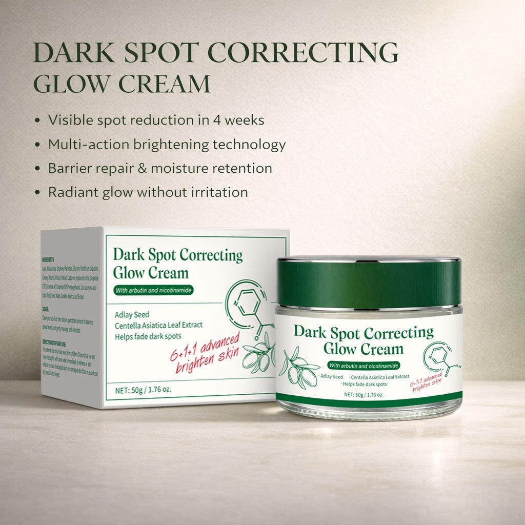 Dark Spot Correcting Brightening Cream For Even Tone Hydrating And Skin Radiance Treatment 50ml
