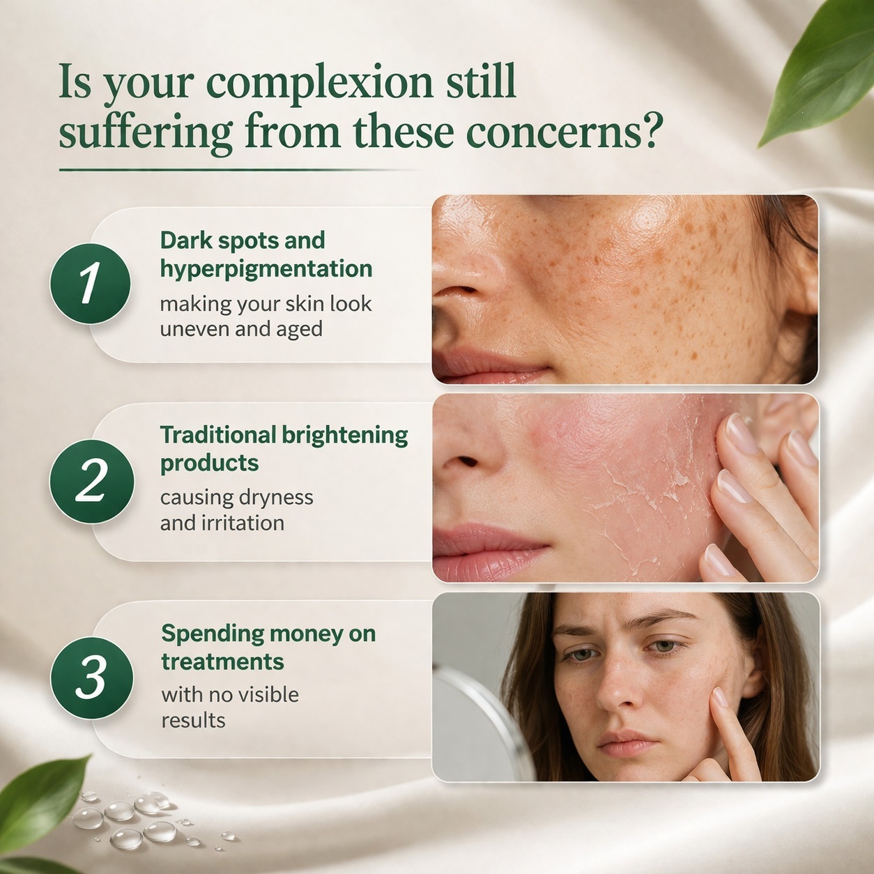 Dark Spot Correcting Brightening Cream For Even Tone Hydrating And Skin Radiance Treatment 50ml