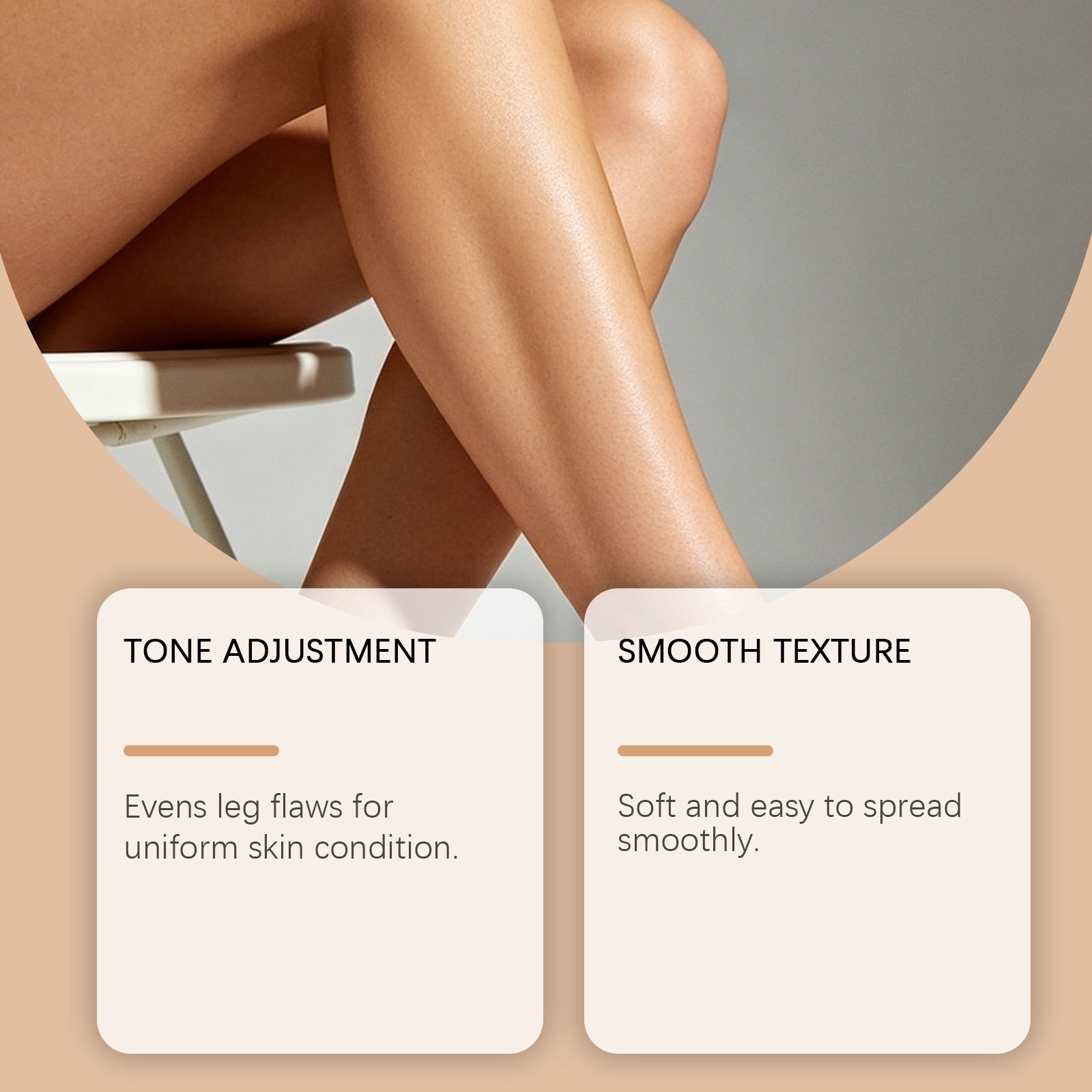 Ivory Leg Concealer Cream For Natural Watery Coverage And Even Skin Tone Daily Body Wear