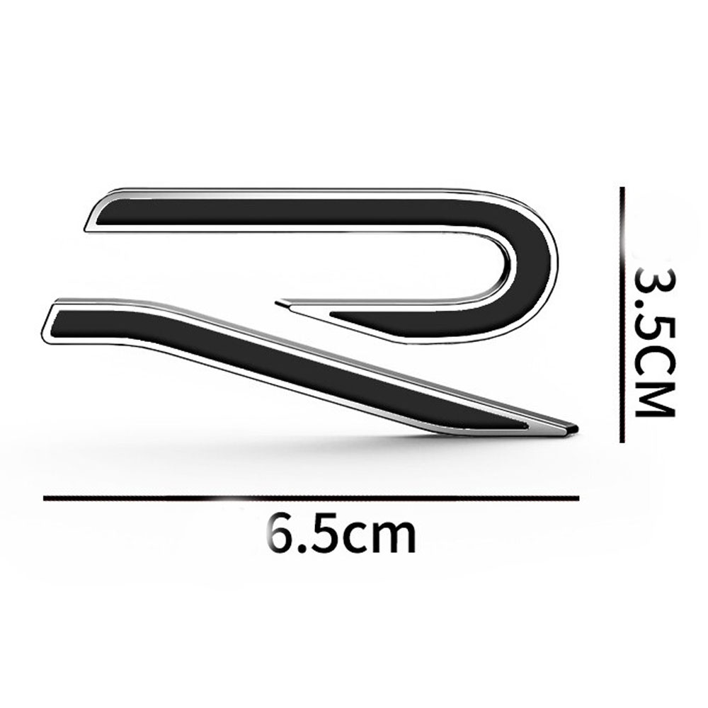 Suitable for Volkswagen New R-labeled Golf 8 Tiguan L Tanyue - Black Silver Edge