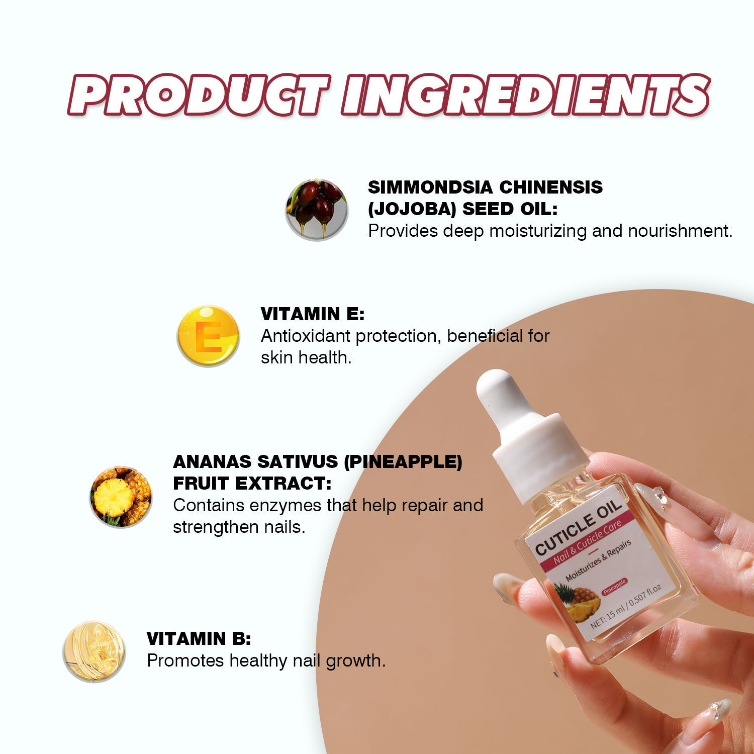 Cuticle And Nail Nourishing Oil Moisturizing Strengthening For Dry Cuticles And Brittle Nails Daily Home Manicure Care