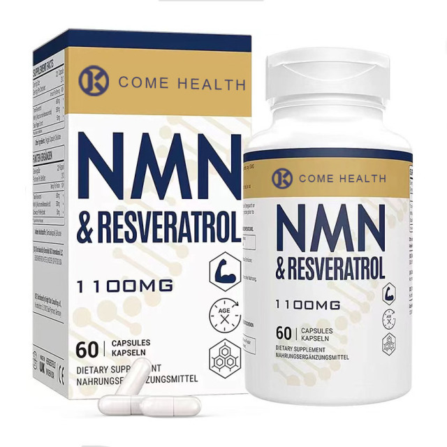 Mens Resveratrol Supplement Capsules 1100MG Sixty Capsules For Male Antioxidant Health Support