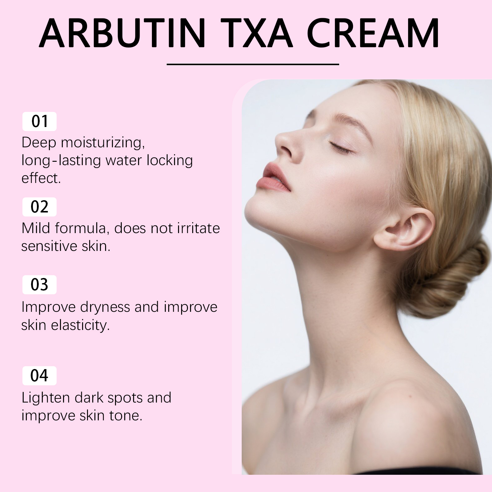 Skin Moisturizing Cream Mild Nourishing Care Skin Fresh Non Sticky Delicate Skin Daily Apply Moisturizing Lotion