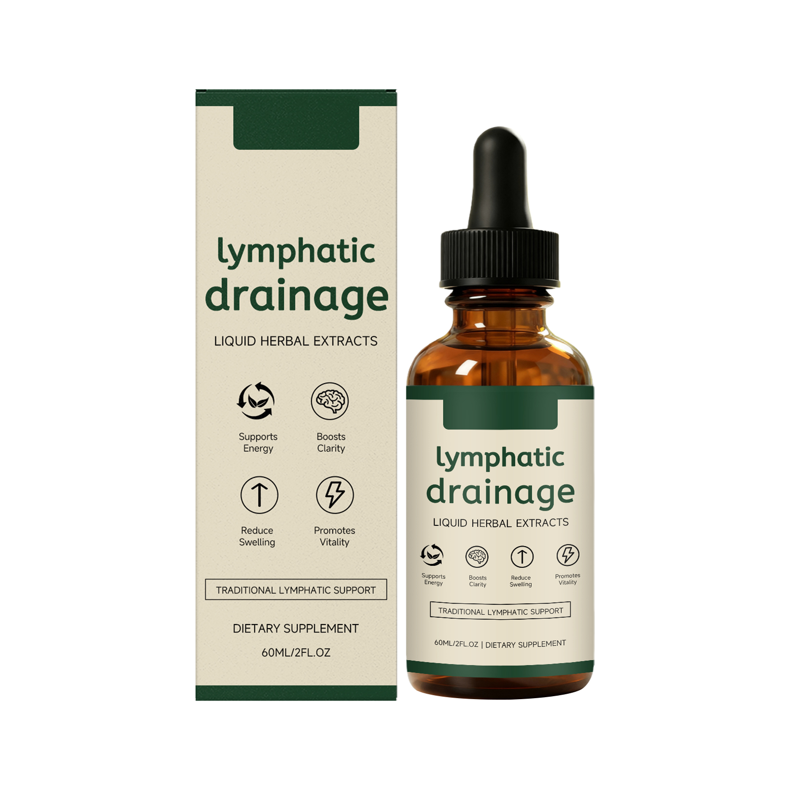 Herbal Drops Mild Herbal Formula Care Body Refreshing Comfort Light Daily Convenient Care Liquid Drops