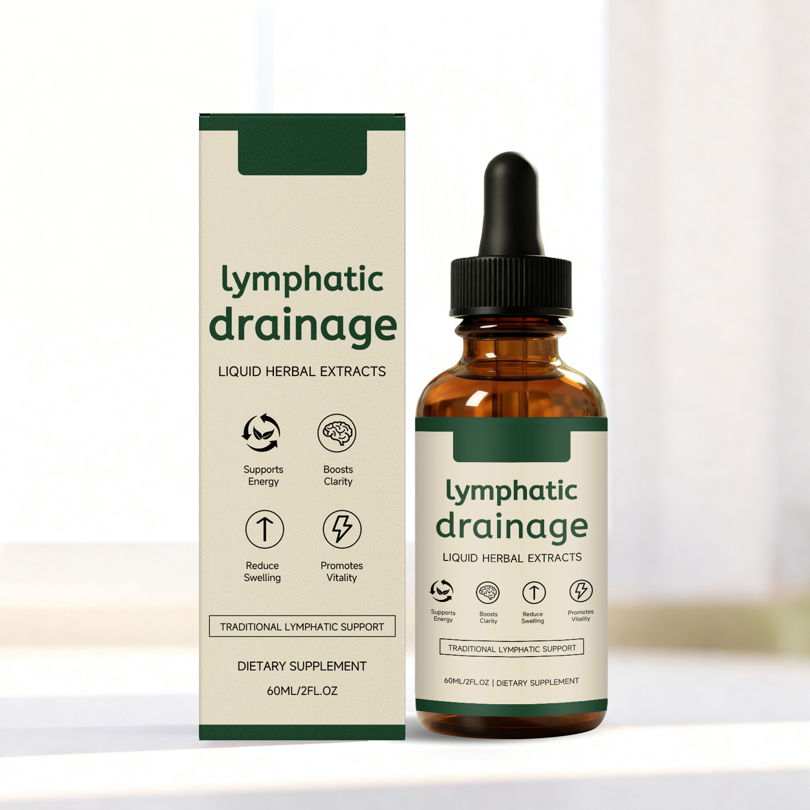 Herbal Drops Mild Herbal Formula Care Body Refreshing Comfort Light Daily Convenient Care Liquid Drops