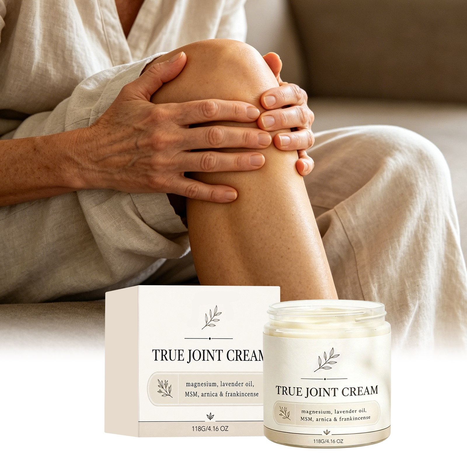 Joint Care Ointment Mild Skin Friendly Easy Smear Daily Home Joint Skin Basic Care Gentle Safe Soft