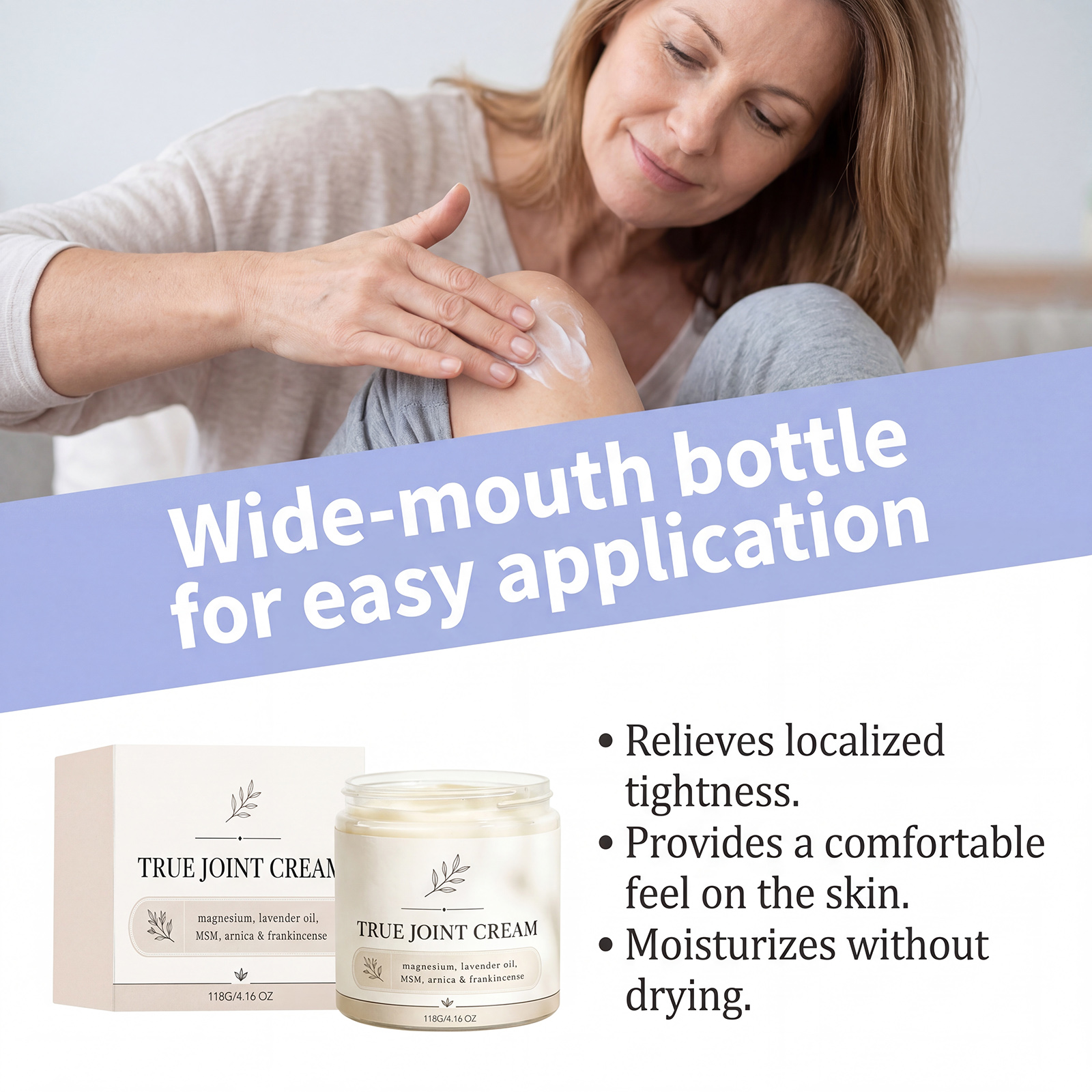 Joint Care Ointment Mild Skin Friendly Easy Smear Daily Home Joint Skin Basic Care Gentle Safe Soft