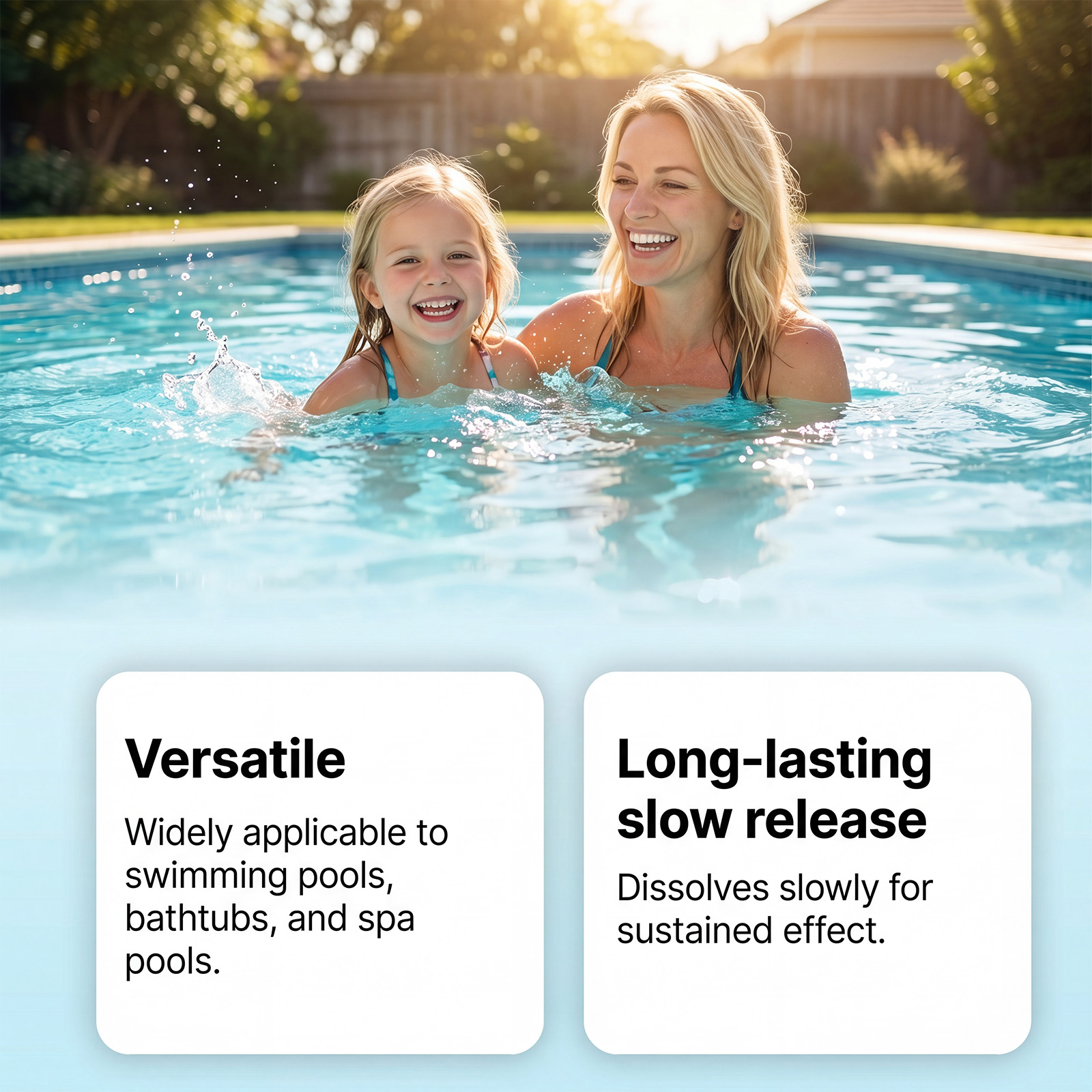 Pool Cleaning Tablets Daily Remove Limescale Stains Reduce Odors Fast Dissolve Purify Water Clear Liquid