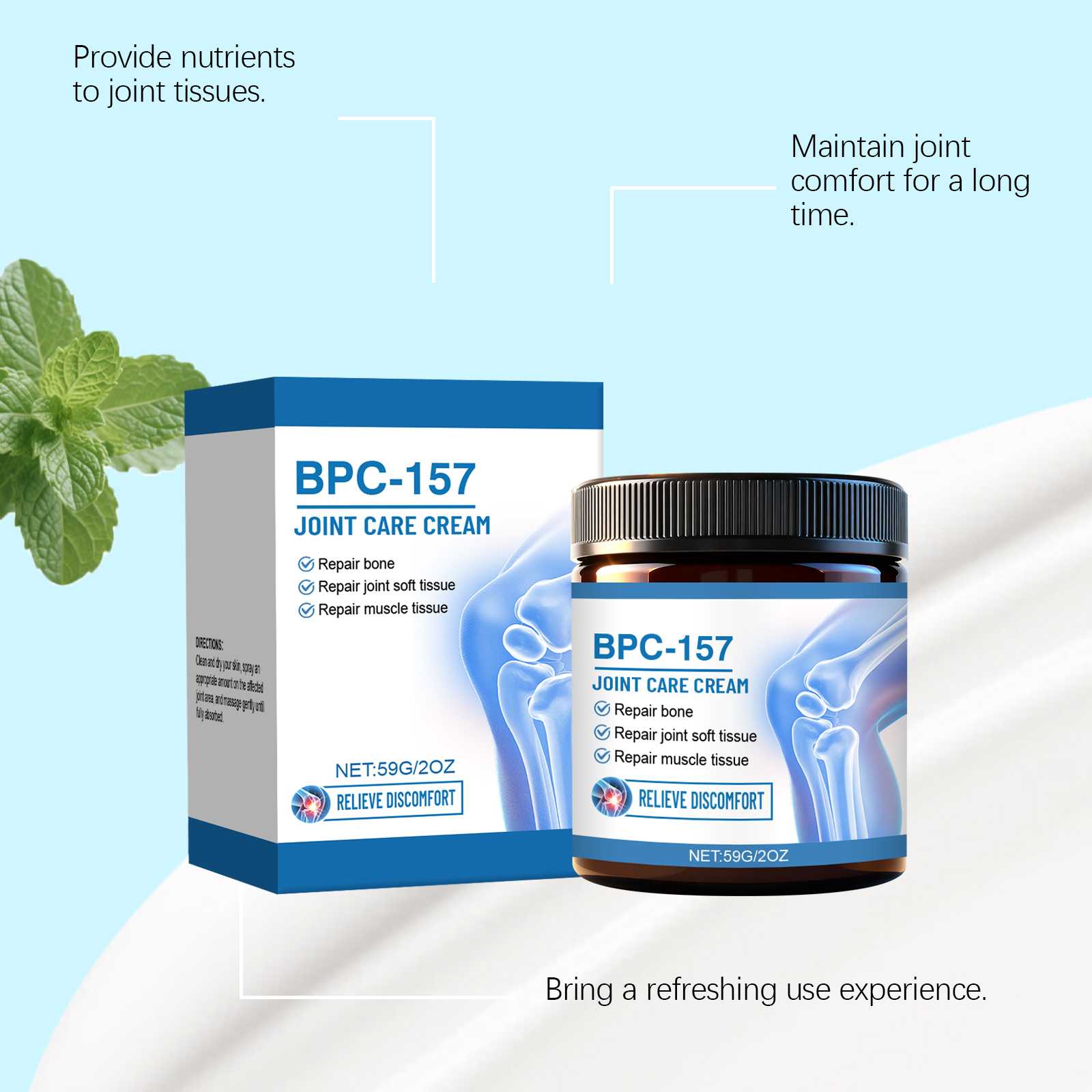 Joint Care Cream Mild Nourish Daily External Massage Smear Body Lumbar Knee Joint Maintenance Ointment
