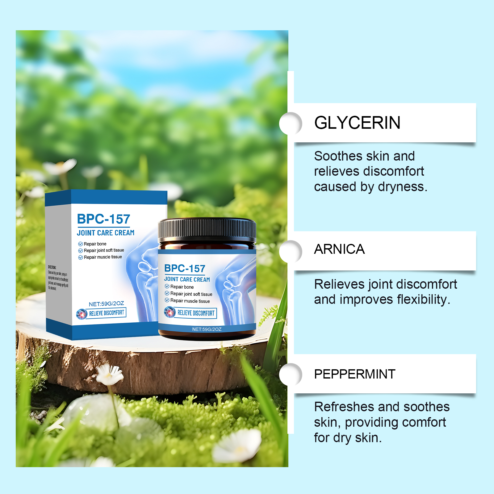 Joint Care Cream Mild Nourish Daily External Massage Smear Body Lumbar Knee Joint Maintenance Ointment