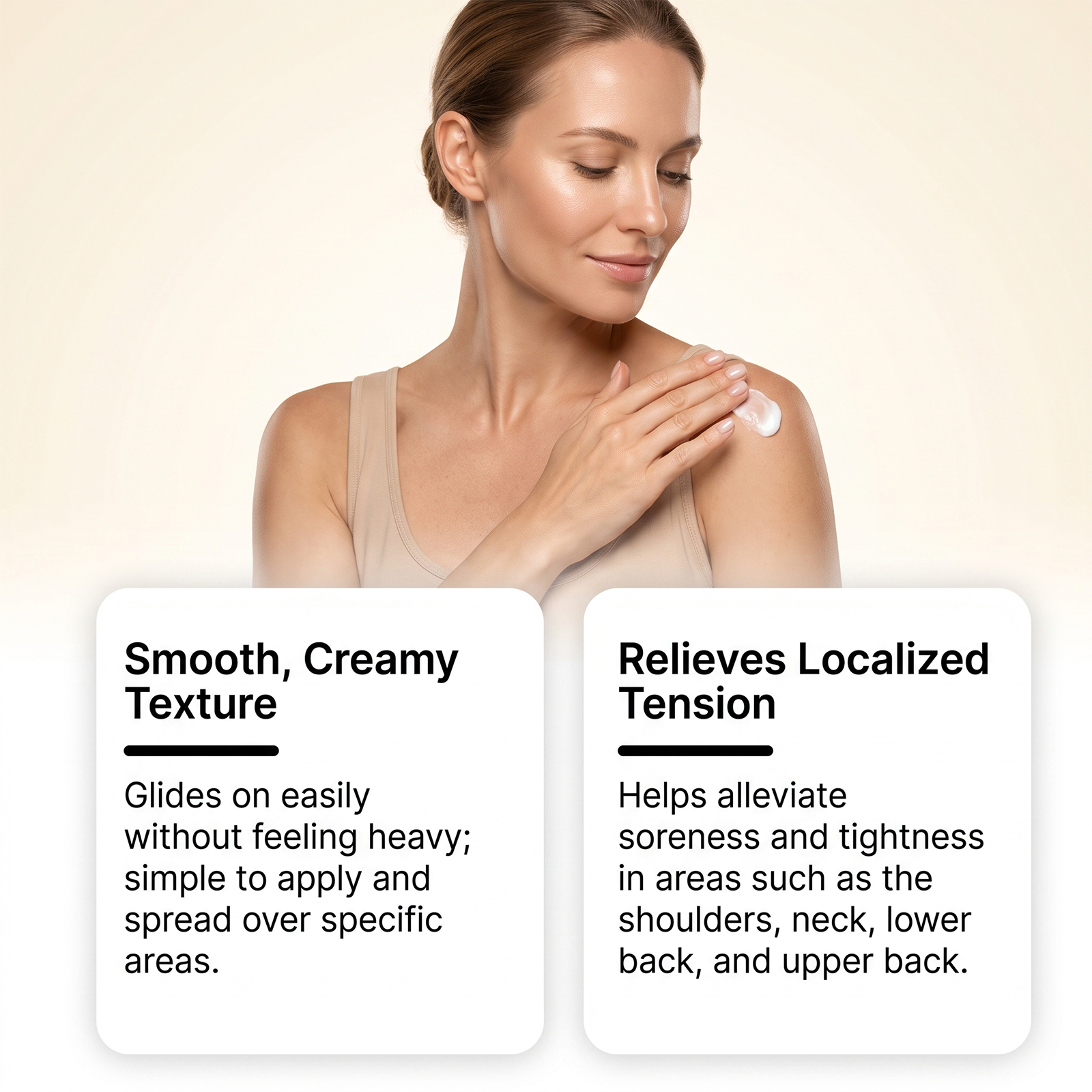 Magnesium Cream For Joint Care Mild Refreshing Daily External Care Shoulder Neck Waist Leg Comfort Relief