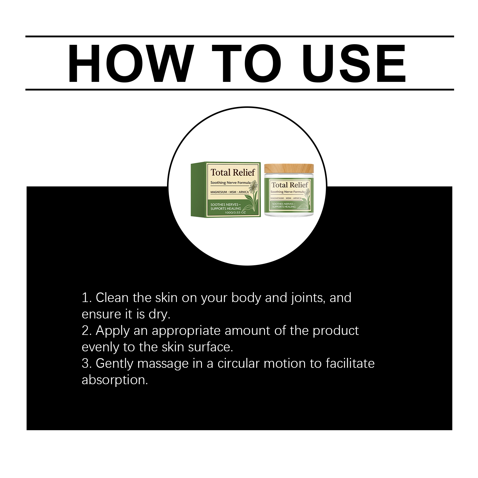 Magnesium Cream For Joint Care Mild Refreshing Daily External Care Shoulder Neck Waist Leg Comfort Relief