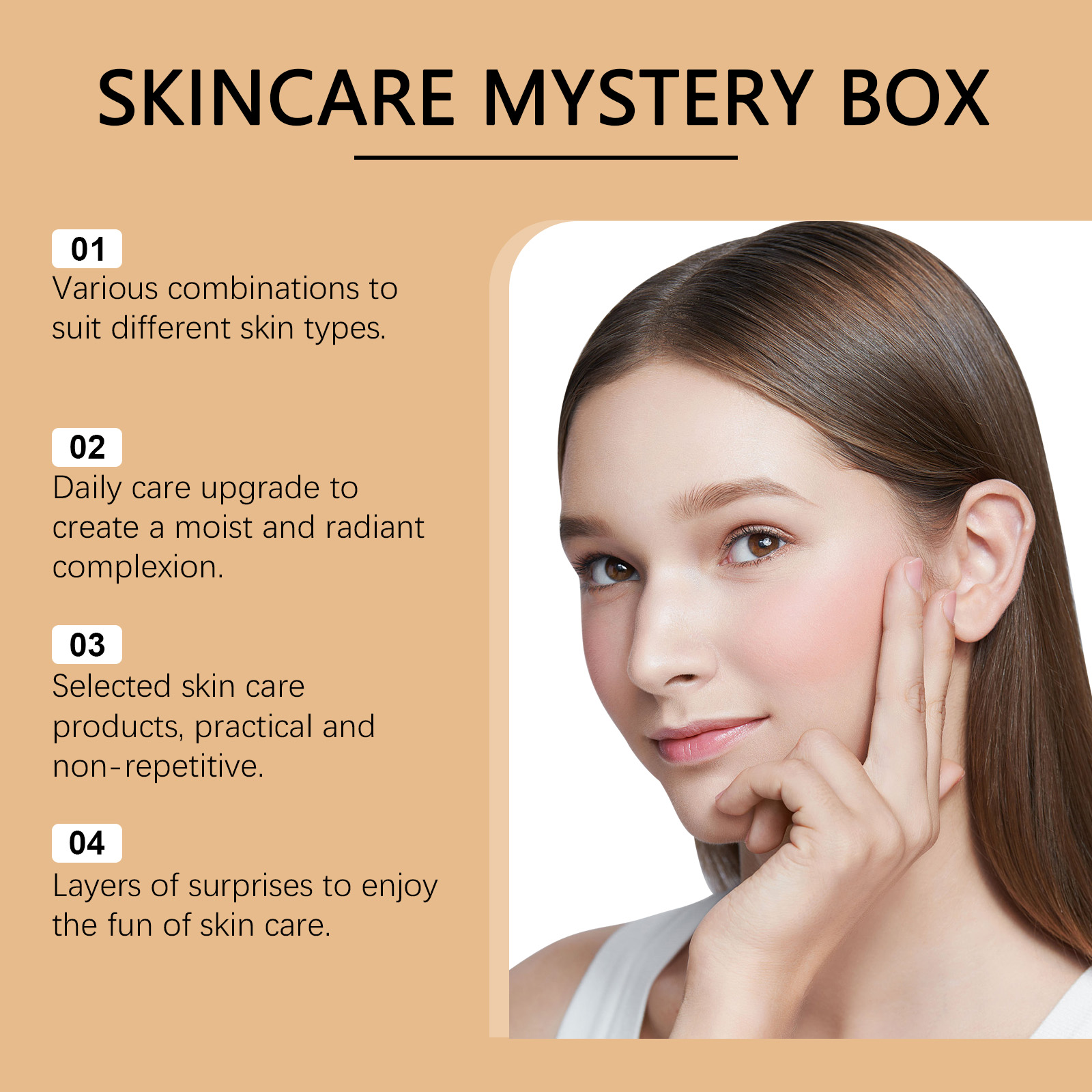 Skin Care Surprise Blind Box Mild Nourishing Moisturizing Facial Skin Refreshing Hydrating Beauty Care