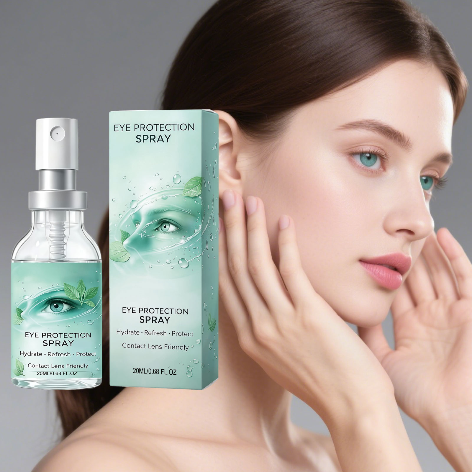 Eye Moisturizing Spray Hydrating Refreshing Absorbent Gentle Soft Nourishing Comfortable Care For Eye Skin