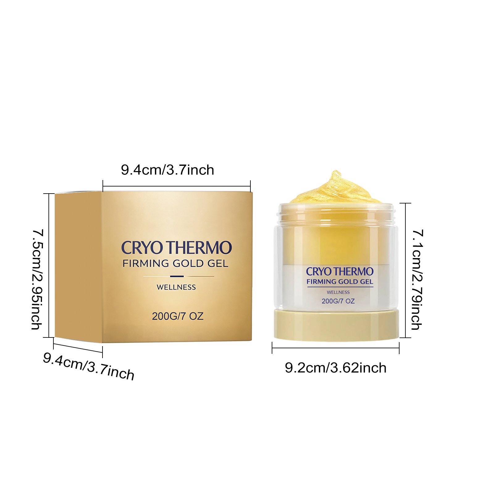 Skin Care Gel Fresh Moist Comfort Light Easy Absorb Gentle Protect Body Massage Skin
