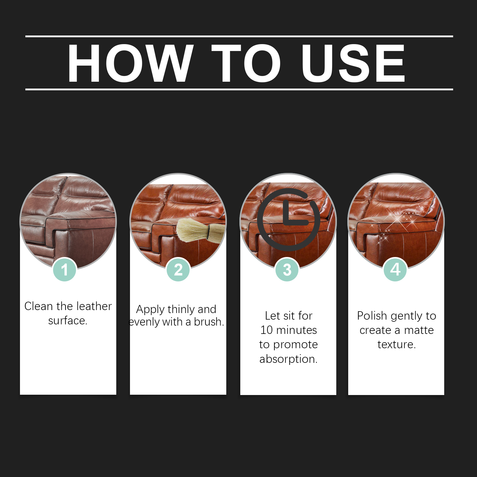 Leather Furniture Care Ointment Scratch Care Waterproof Maintenance For Furniture Bags Car Seats Universal