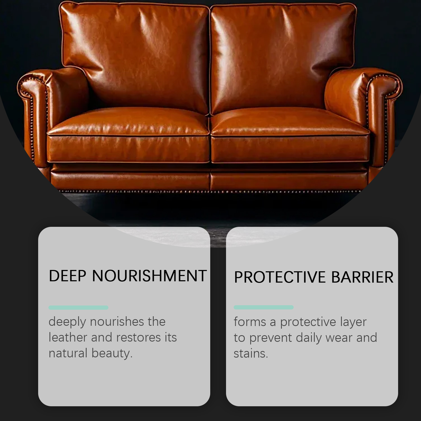 Leather Furniture Care Ointment Scratch Care Waterproof Maintenance For Furniture Bags Car Seats Universal