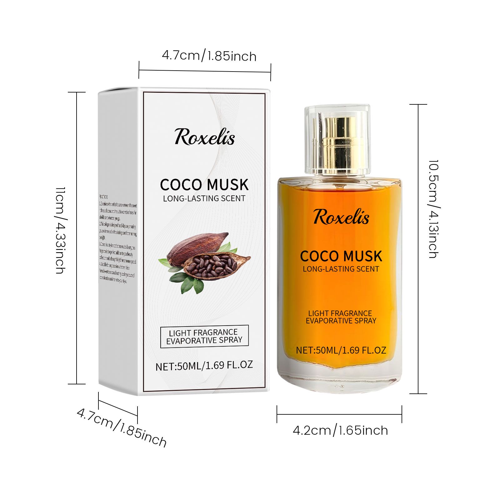 Charm Cologne Eau De Toilette For Men Long Lasting Fresh Scent Daily Wear 50ml