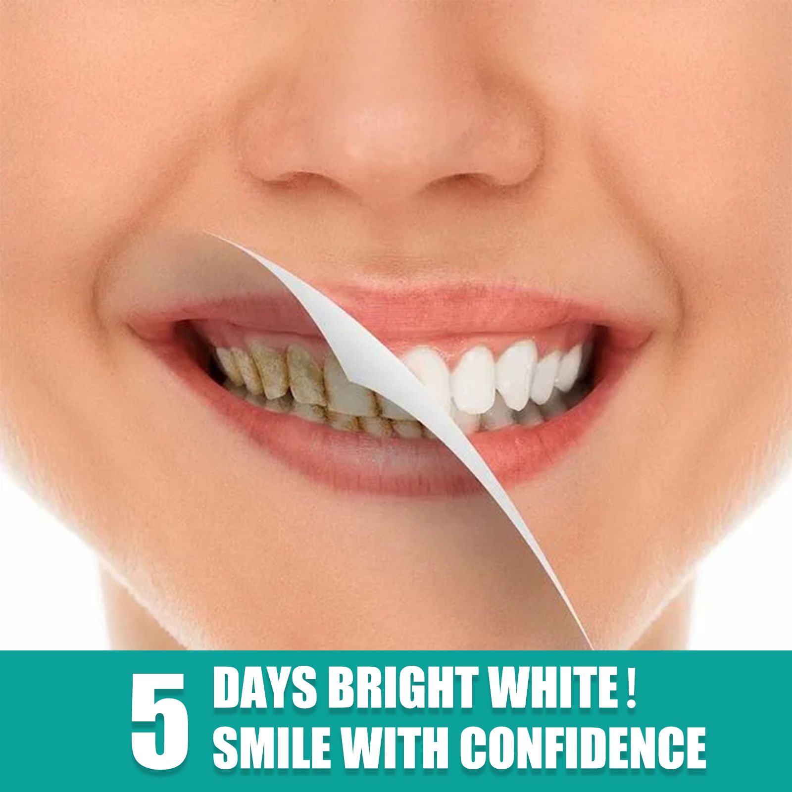 5 Day Teeth Whitening Powder Stain Remover Fresh Breath Oral Care