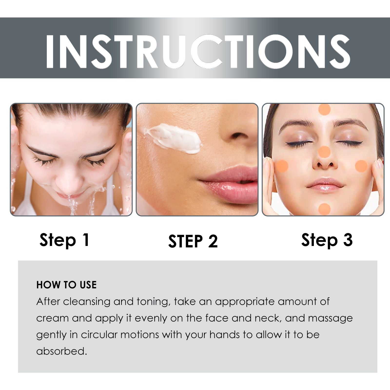 Fine Line Reducing Face Cream Retinol Collagen Hyaluronic Acid Moisturizing For Daily Skincare