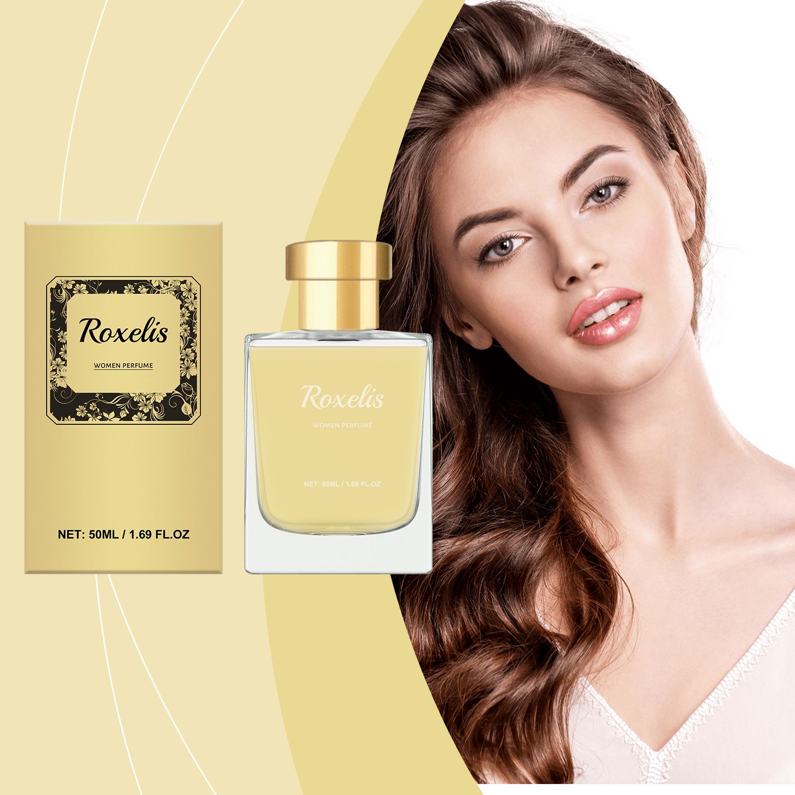 Citrus Perfume Fresh Portable Long Lasting Floral Scent For Women Daily Wear
