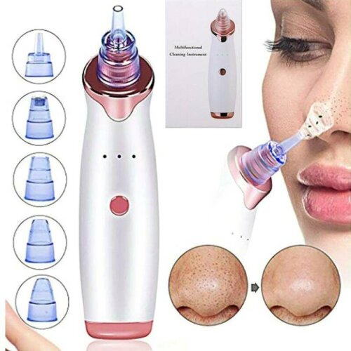 Electric Blackhead Remover Vacuum Acne Suction Facial Skin Deep Cleaner Machine