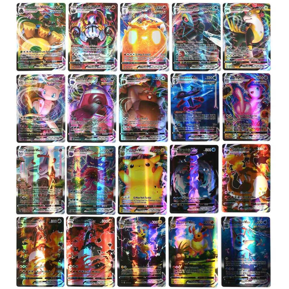 Pokemon Cards TCG GX Bundle X 100 ULTR RARE 9Vstar+64Vmax+27V