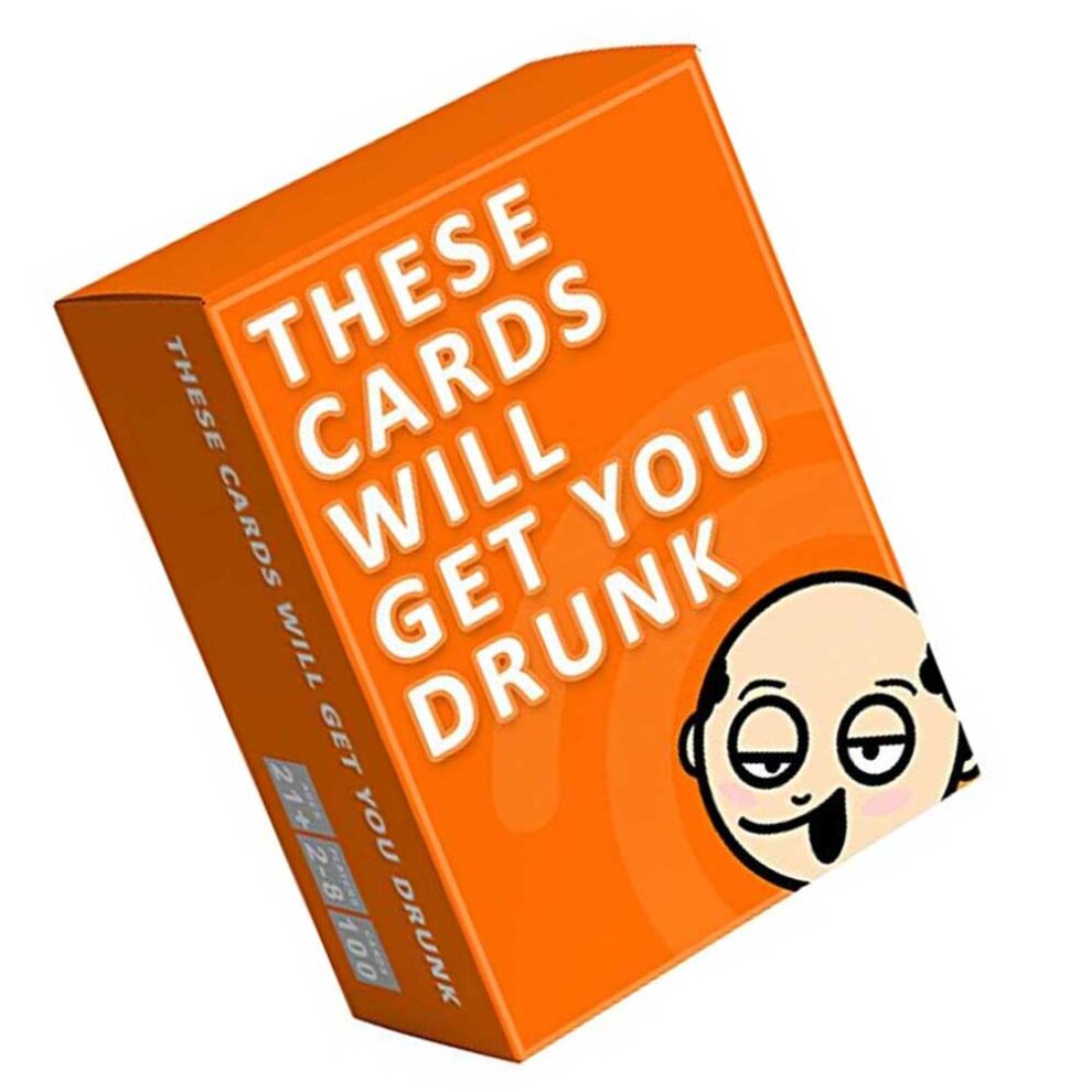 These Cards Will Get You Drunk - Fun Adult Drinking Game For Parties