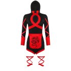 Ninja Cosplay Anime Halloween Costume for Women Adult Sexy Suit Superhero Ninja Costume Jumpsuits Lady Fitness Dress