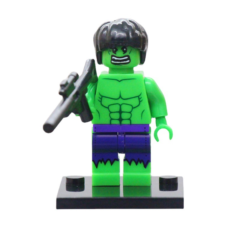 Marvel Avengers Minifigures Building Blocks Toys Includes Spiderman Batman Captain America Hulk Iron Man Thor Superhero Character Collection Toy with Bases for Children Adult Birthday Christmas Easter Ornaments Gifts for Kids