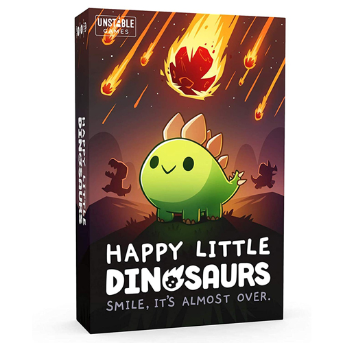 Happy Little Dinosaurs Board Game Fun Base Game Party English Card Game Family Toy for Gift Birthday Christmas Thanksgiving Party Favor