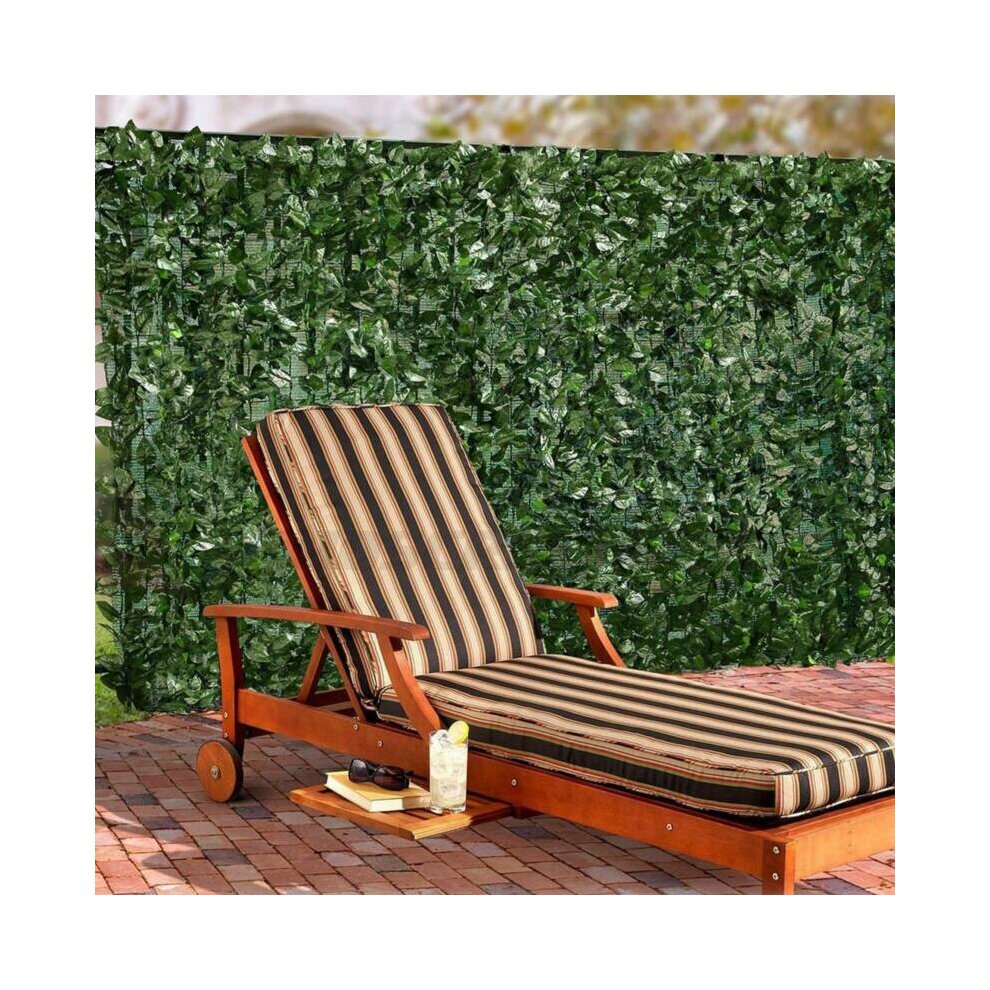 3M Artificial Lvy Leaf Hedge Roll Privacy Fence Screen Green Cover