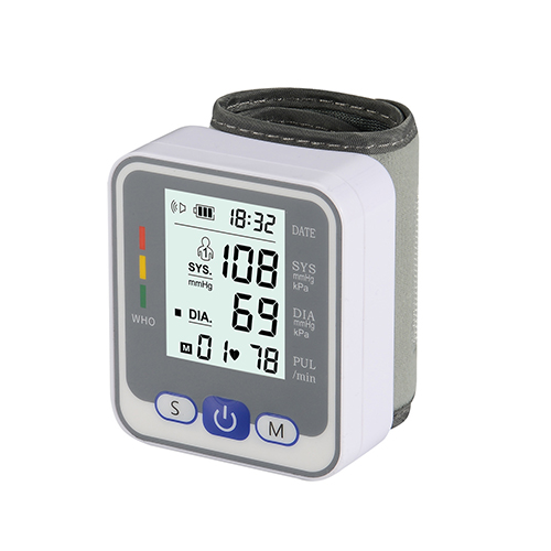 Blood Pressure Monitor Wrist Accurate Automatic High Blood Pressure Monitors Portable LCD Screen