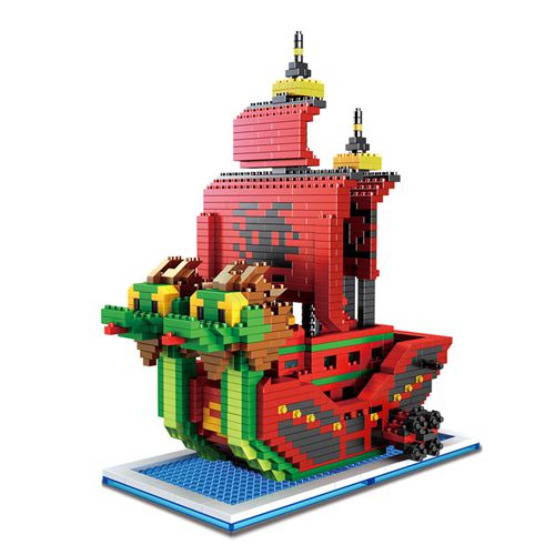 One Piece Boa Hancock Boat Gift Idea Building Sets for Kids and Teens