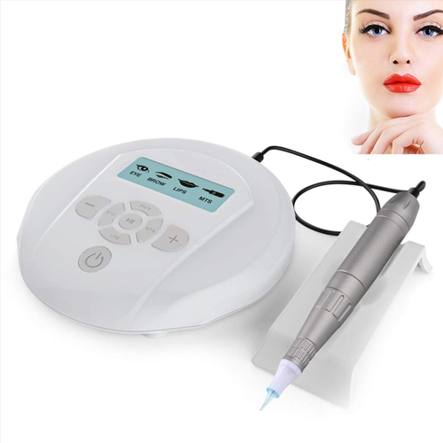 Digital Permanent Makeup Tattoo Machine Artmex V6 Portable Eye brow Lip Line Rotary Pen Professional Electric Microblading Pen MTS PMU System for Eyeliner Lip Eyebrow and Hairline Tattoo Skin Beauty Salon and Home Use
