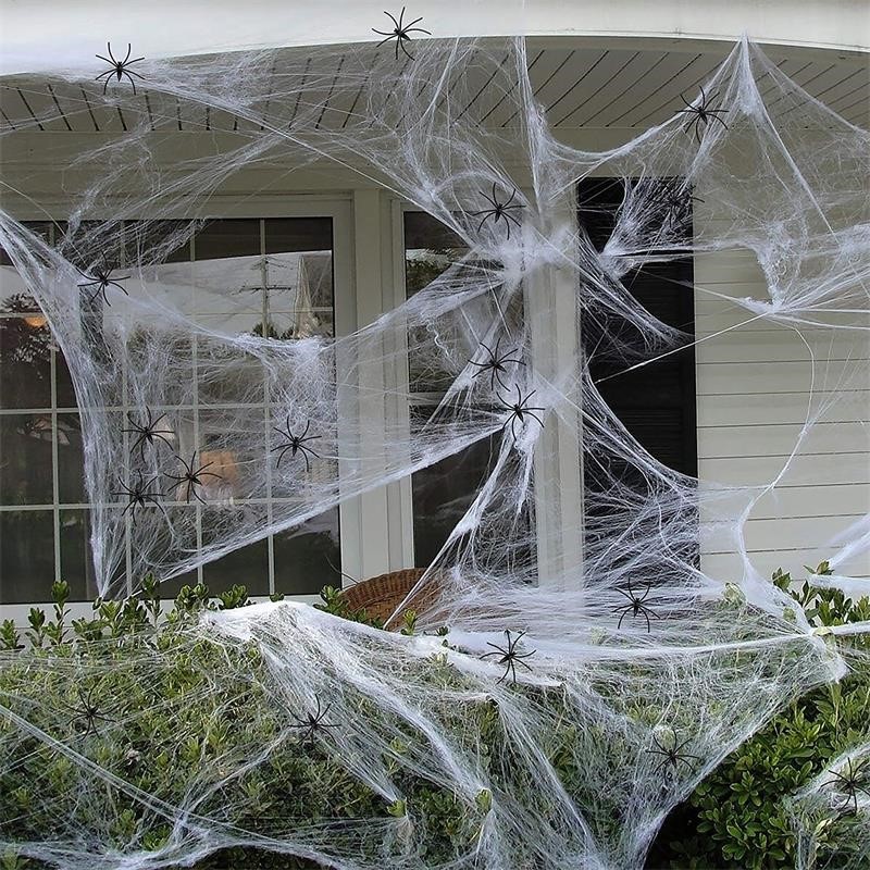 Halloween Spider Web Decorations Outdoor New for Bloody Decoration