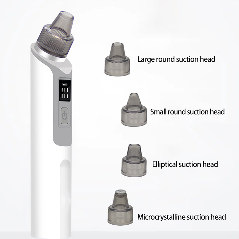 Electric Facial Cleanser Blackhead Remover Absorbing Blackhead Beauty Lift Pore Cleanser Beauty Machine Skin Care Tools Micro LCD Screen Home Use