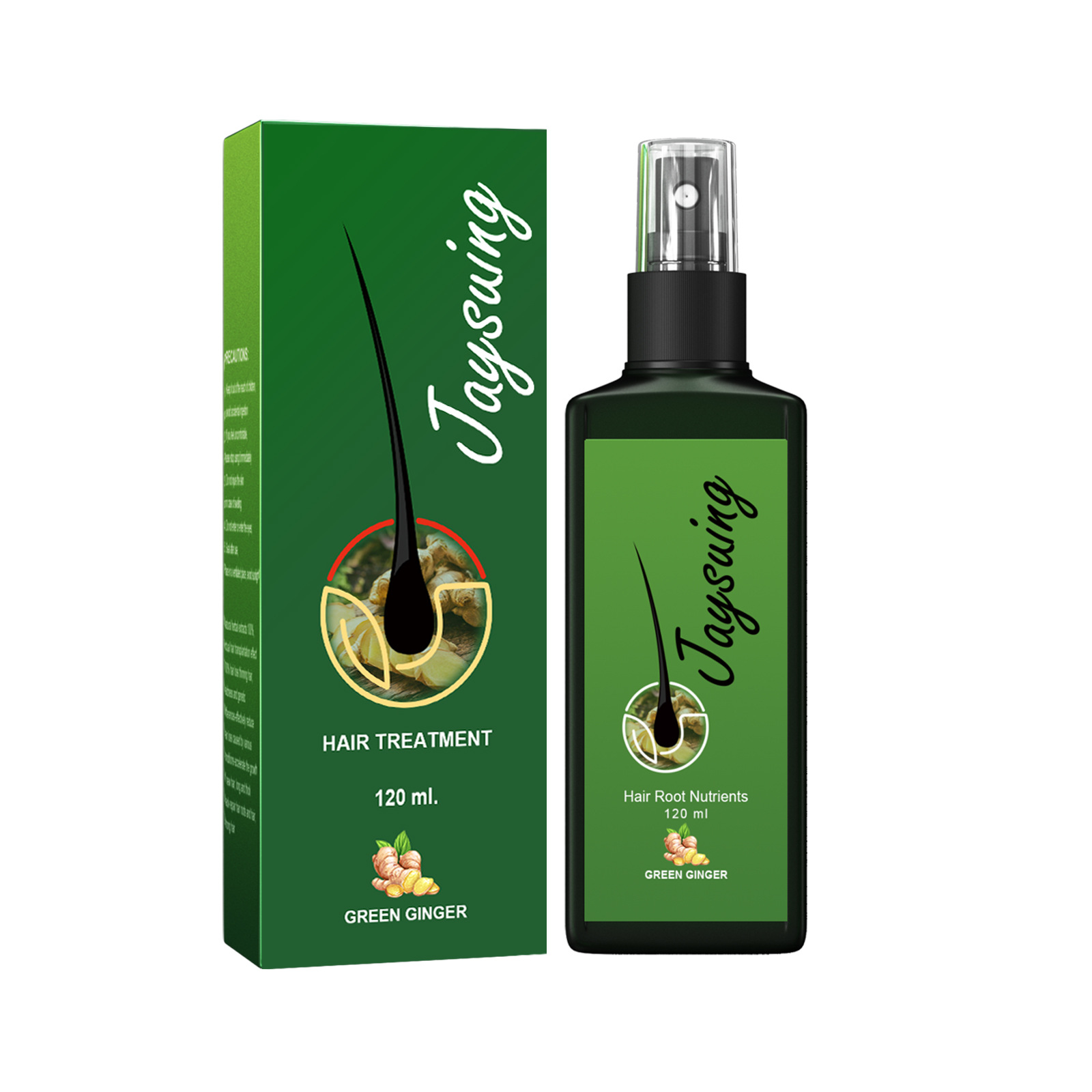 (30ml) Hair Growth Serum Hair Lotion Ginger Serum Hair Spray Anti Loss Promotes Thicker Natural Nourishing Hair Care for Men Women