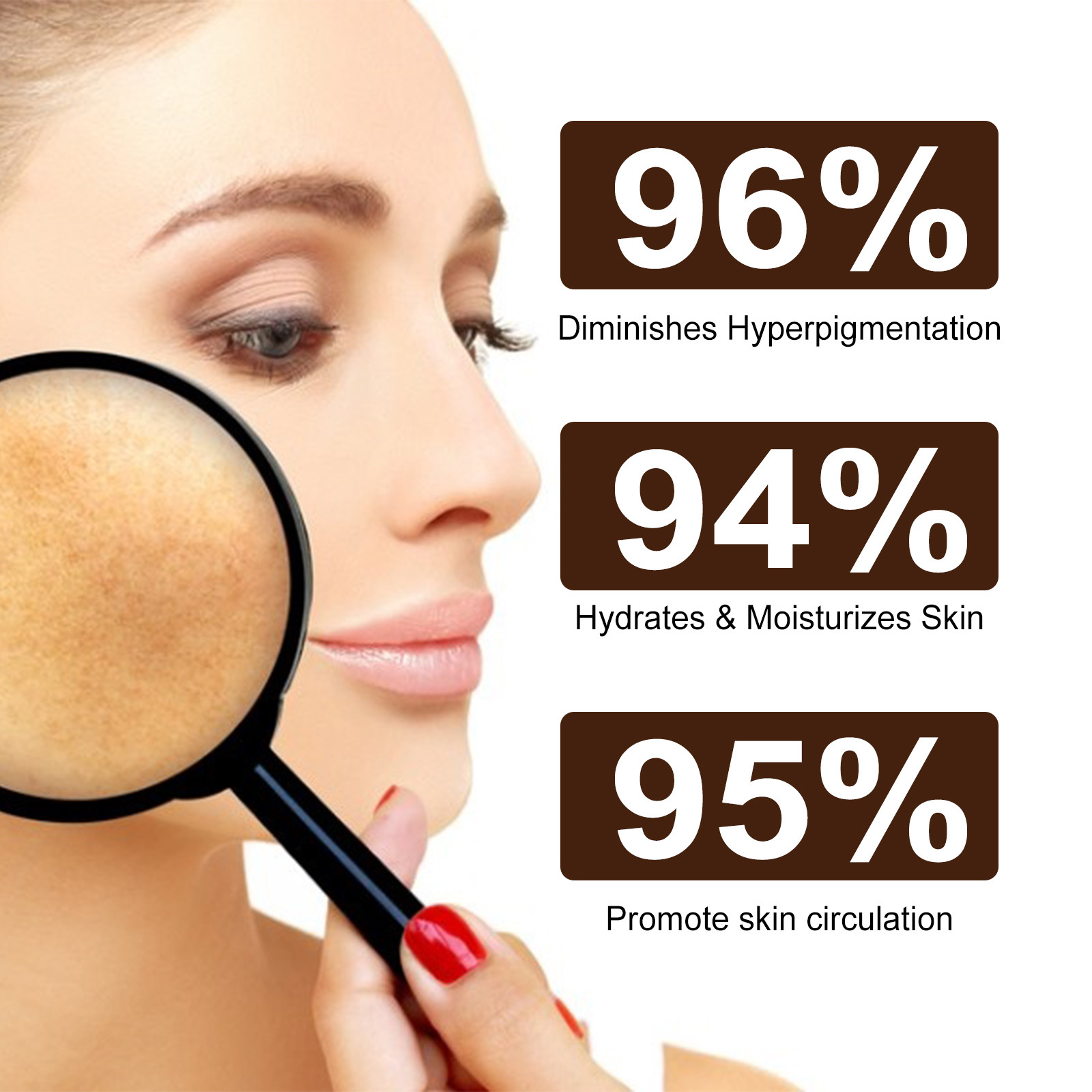 Freckle-Removing Cream Spot Off Freckle Whitening Fades Spots and Brightens Skin Tone Dark Spot Remover Moisturizing Skin Care