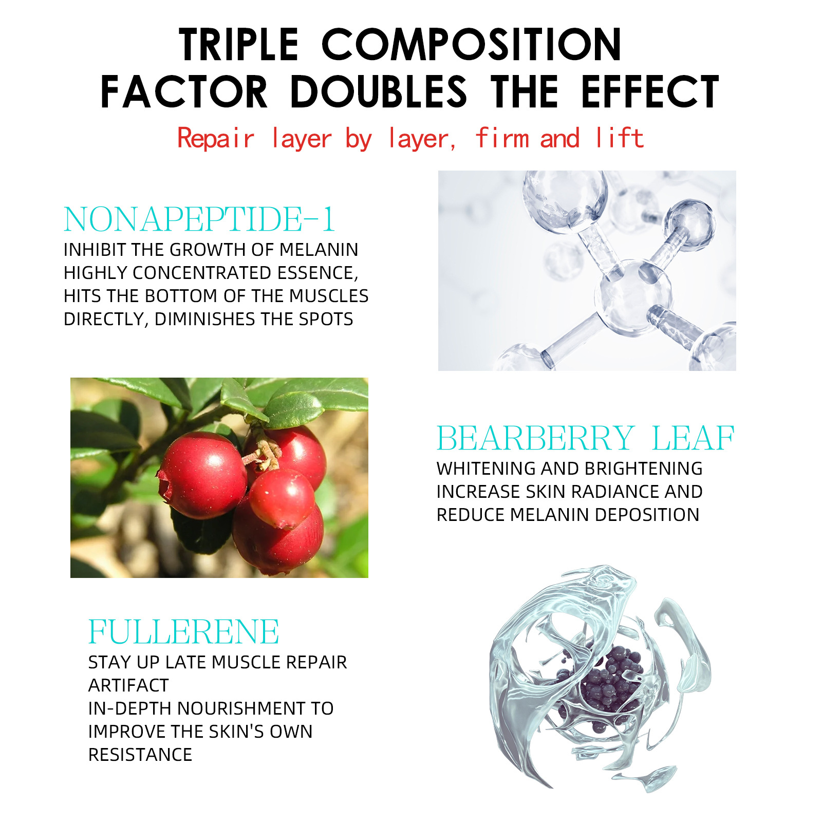 Instant Wrinkle Removal Cream Anti-aging Face Moisturizer Lifting Firming Tightening Facial Cream Fade Fine Lines Skin Smooth Skin Care Product