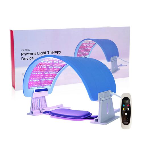 LED Beauty Mask 573 Lamp Beads LED Photon Beauty Device Foldable Face Body PDT Machine EMS Facial Mask Photon Light Therapy Lamp