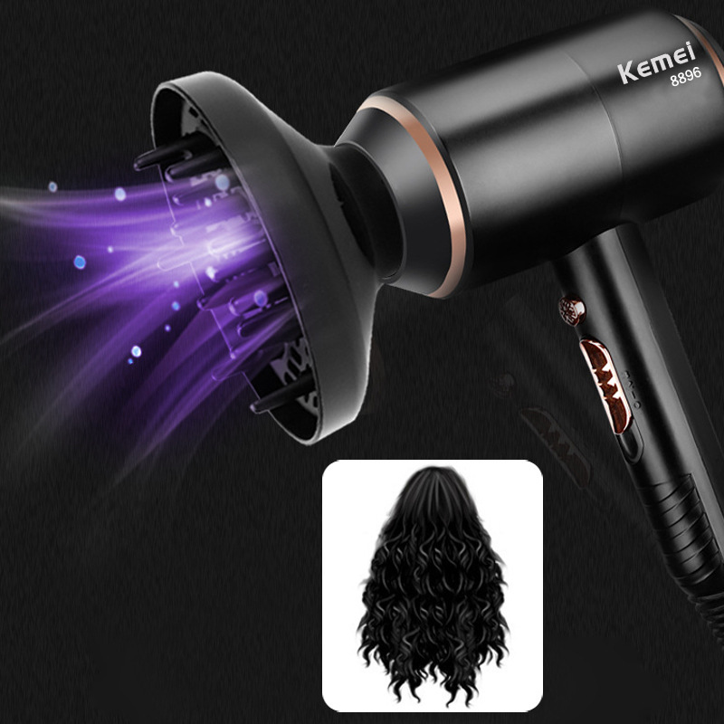 4000W Professional Hair Dryer Ionic Fast Drying Hairdryer Hair Blow Dryer with Diffuser