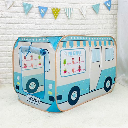 Childrens Car-Themed Play Tent Indoor Outdoor Toy House for Kids