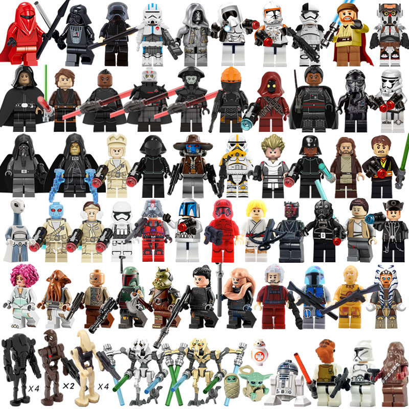 Star Wars Minifigures Childrens building block set 68pcs