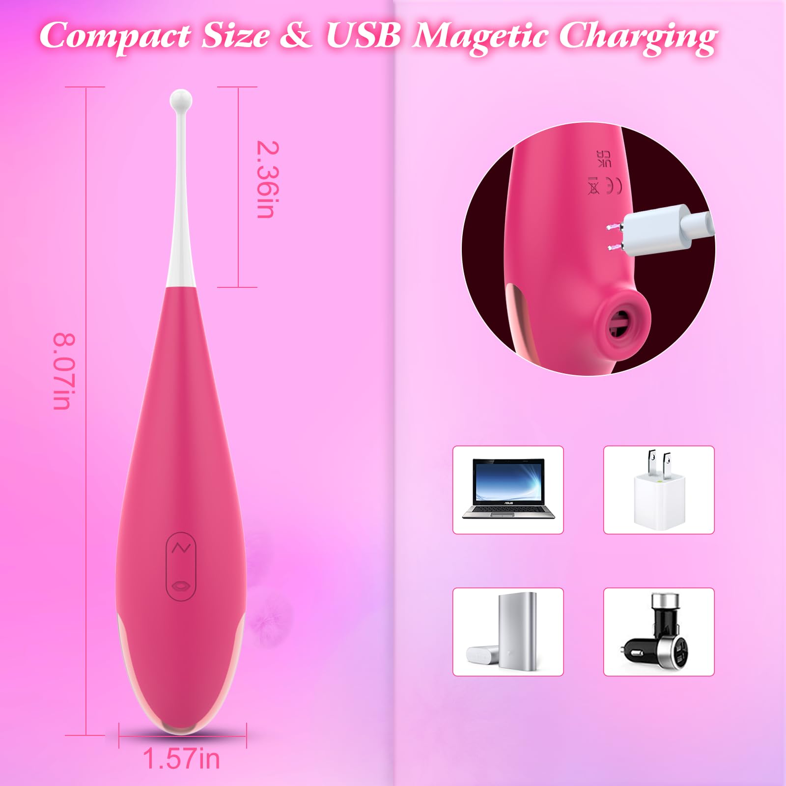 Adult Sex Toys Woman Vibrator Female Toy Couples Vibrators for Vaginal Nipples Clitoris Stimulation Sucking Machine Toys Erotic Wellness Massage Wand