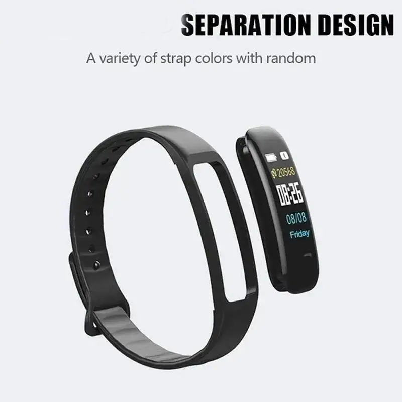 Smart Watch Men Women Bluetooth Step Counting Sports Bracelet Fitness Tracker Heart Rate Blood Pressure Sleep