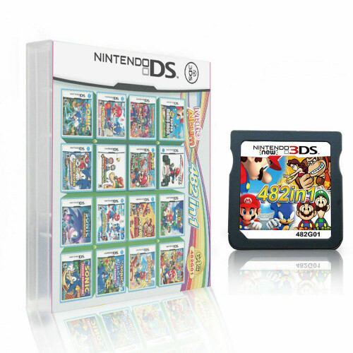 482 In 1 Video Game Cartridge Card for NDS NDSL 2DS 3DS 3DSLL 3DSXL