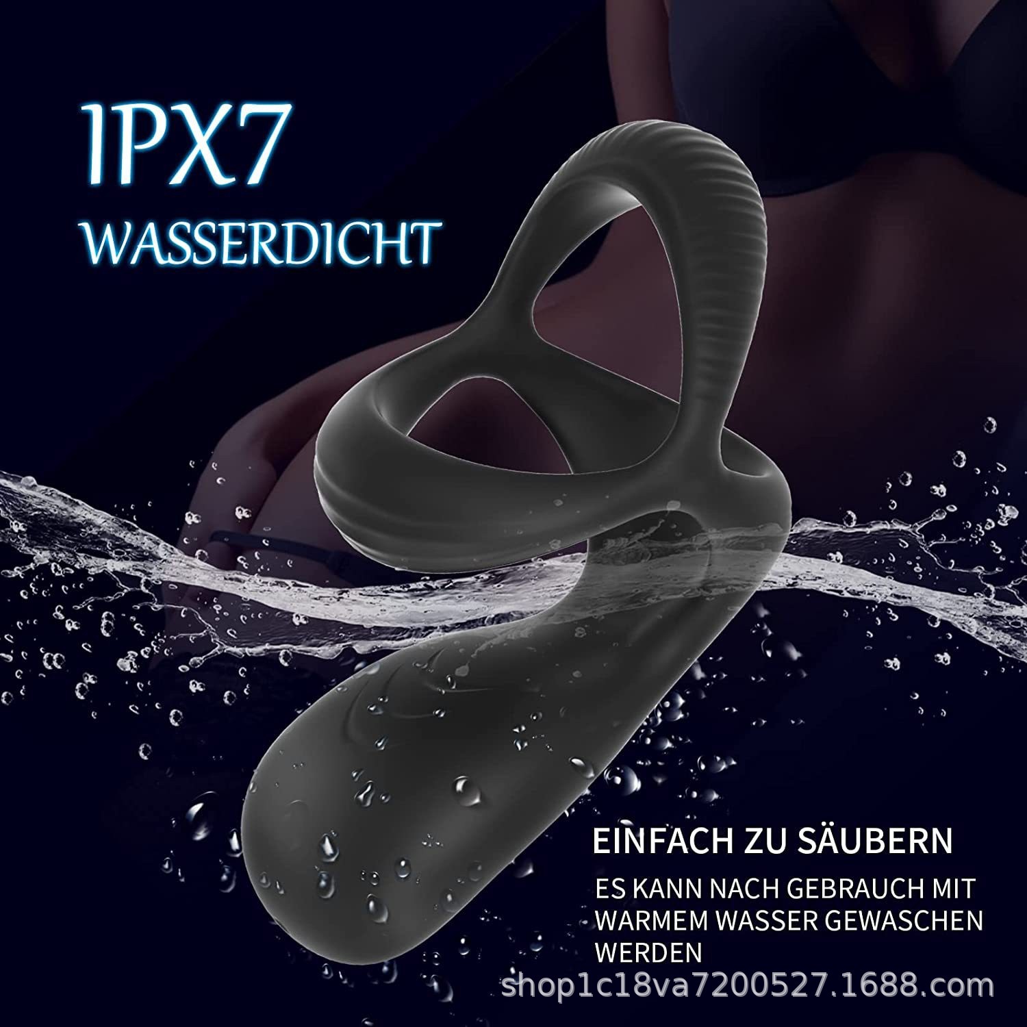 Big Dick Silicone Penis Ring Gay Tool Men Sex Toy Male Masturbation Cup Glans Vibrator Penis Exerciser Massager Adjustable Delayed Ejaculation Trainer